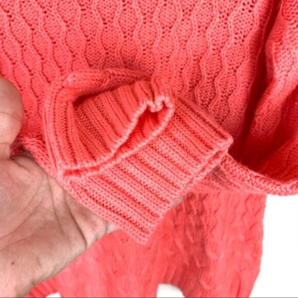 Croft and Barrow Coral Knit Sweater New XL - Picture 5 of 9